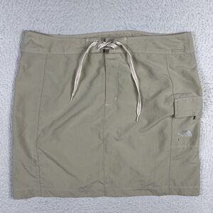 The North Face Skirt Womens 12 Beige‎ Outdoors Hiking Cargo Everyday Traveler